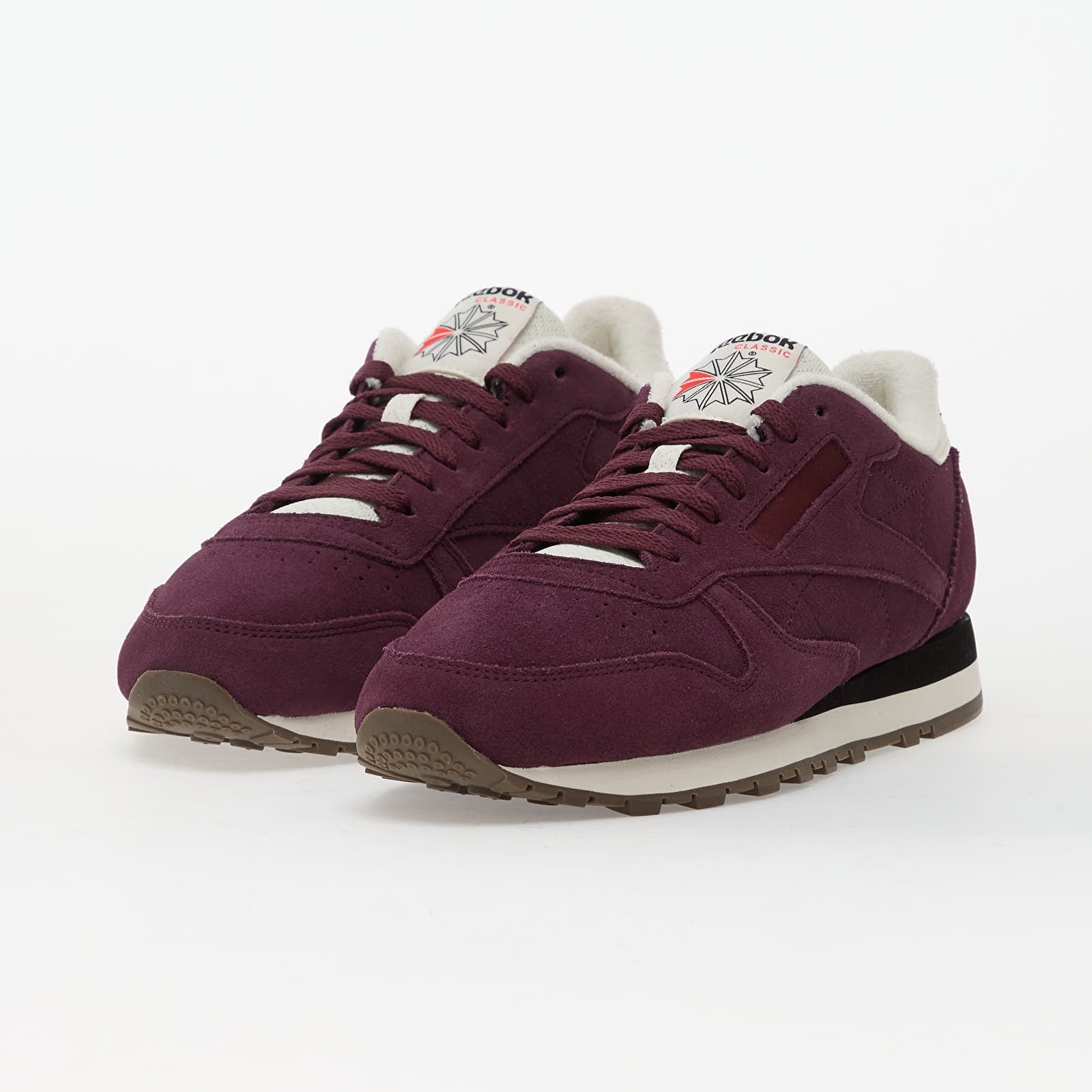 Sneakers Reebok Classic Leather Black Cherry/ Chalk/ Black