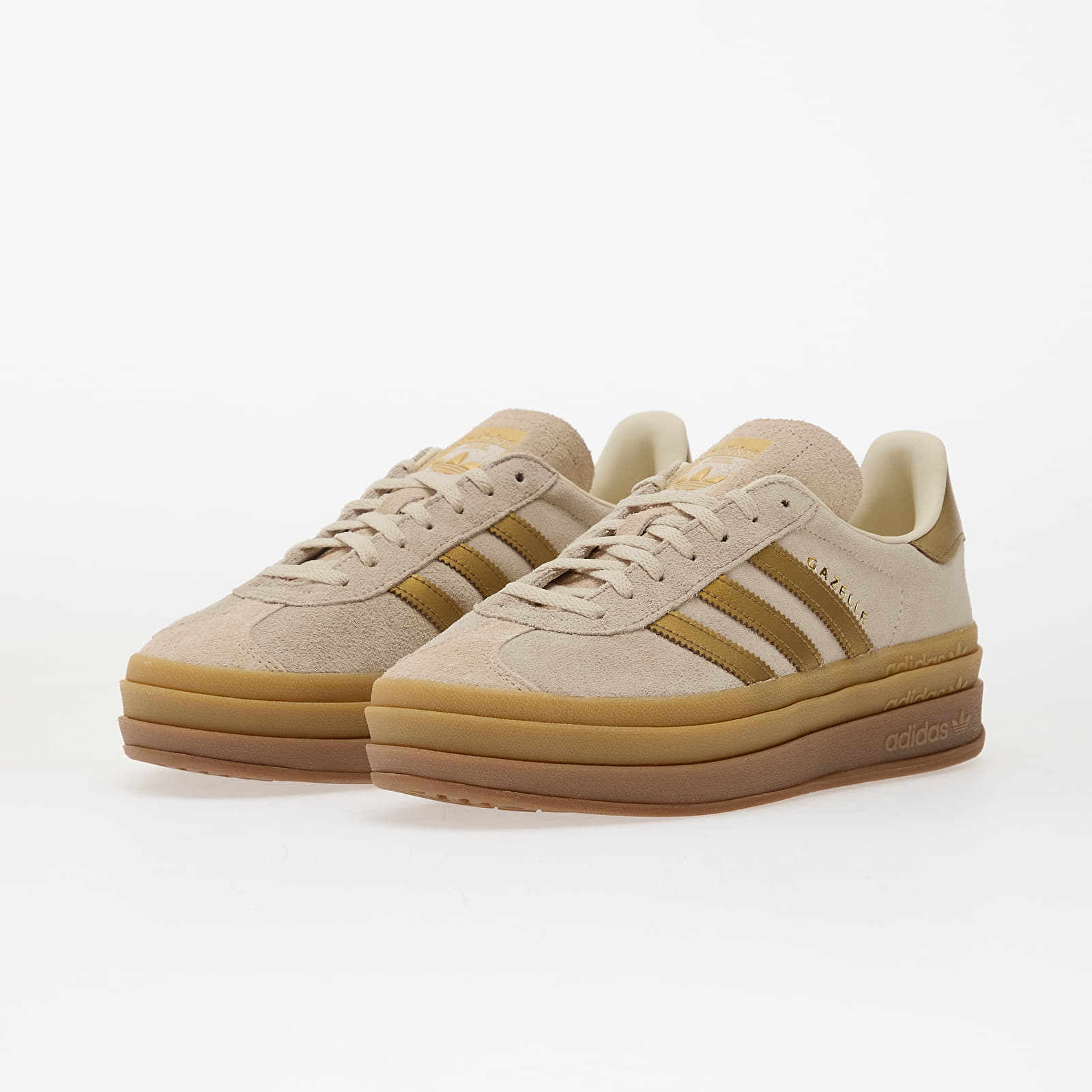 adidas Originals adidas Gazelle Bold Cream White/ Cream White/ Brown Desert