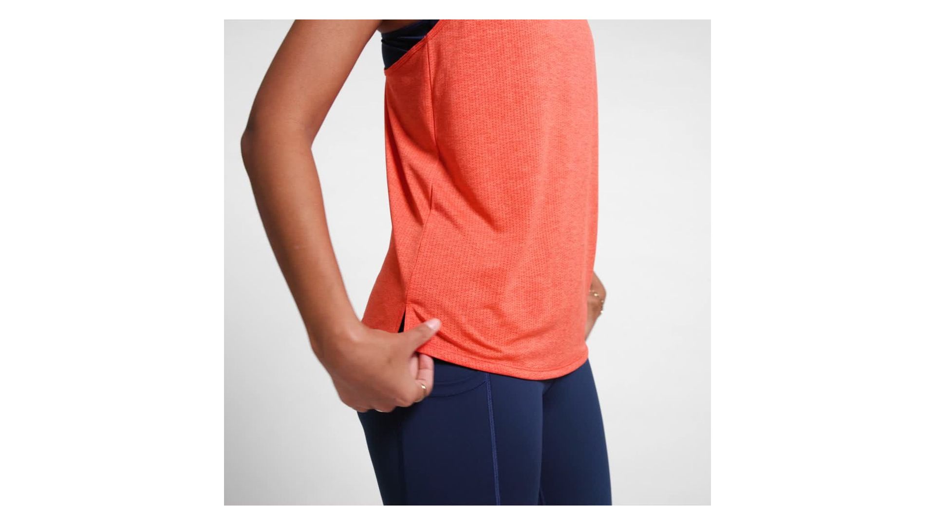 New Balance Donna RC Essential Tank in Verde, Maglia di Poliestere, Taglia L