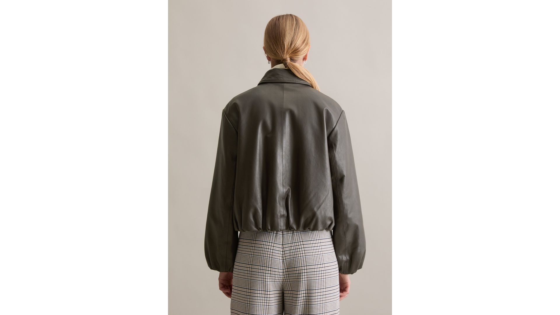 Marc O'Polo Blouson in pelle a forma di O