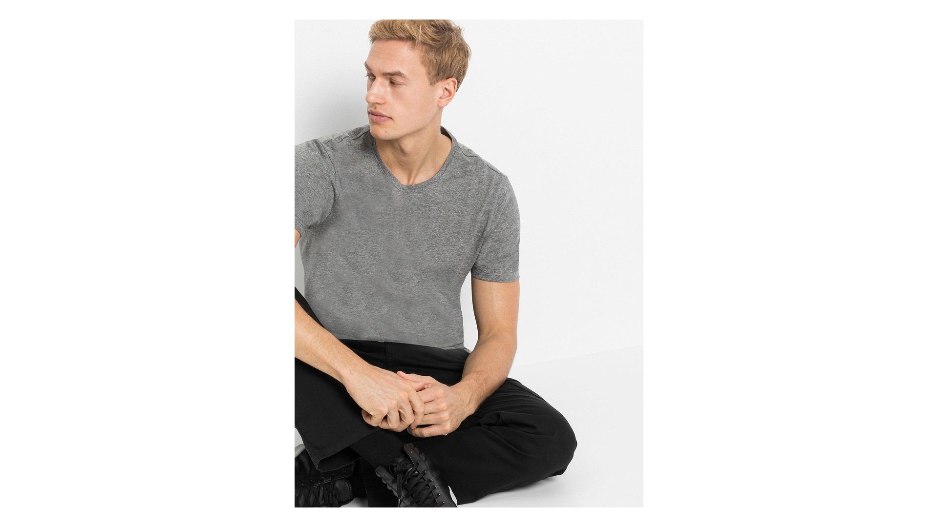 bonprix T-shirt (pacco da 5), Bianco, 100% cotone