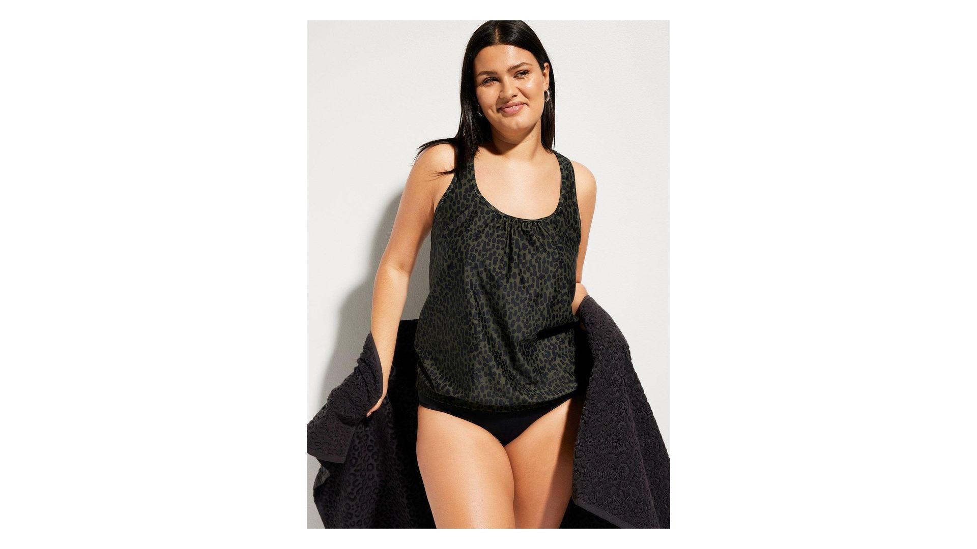 bonprix Tankini oversize (set 2 pezzi), Verde