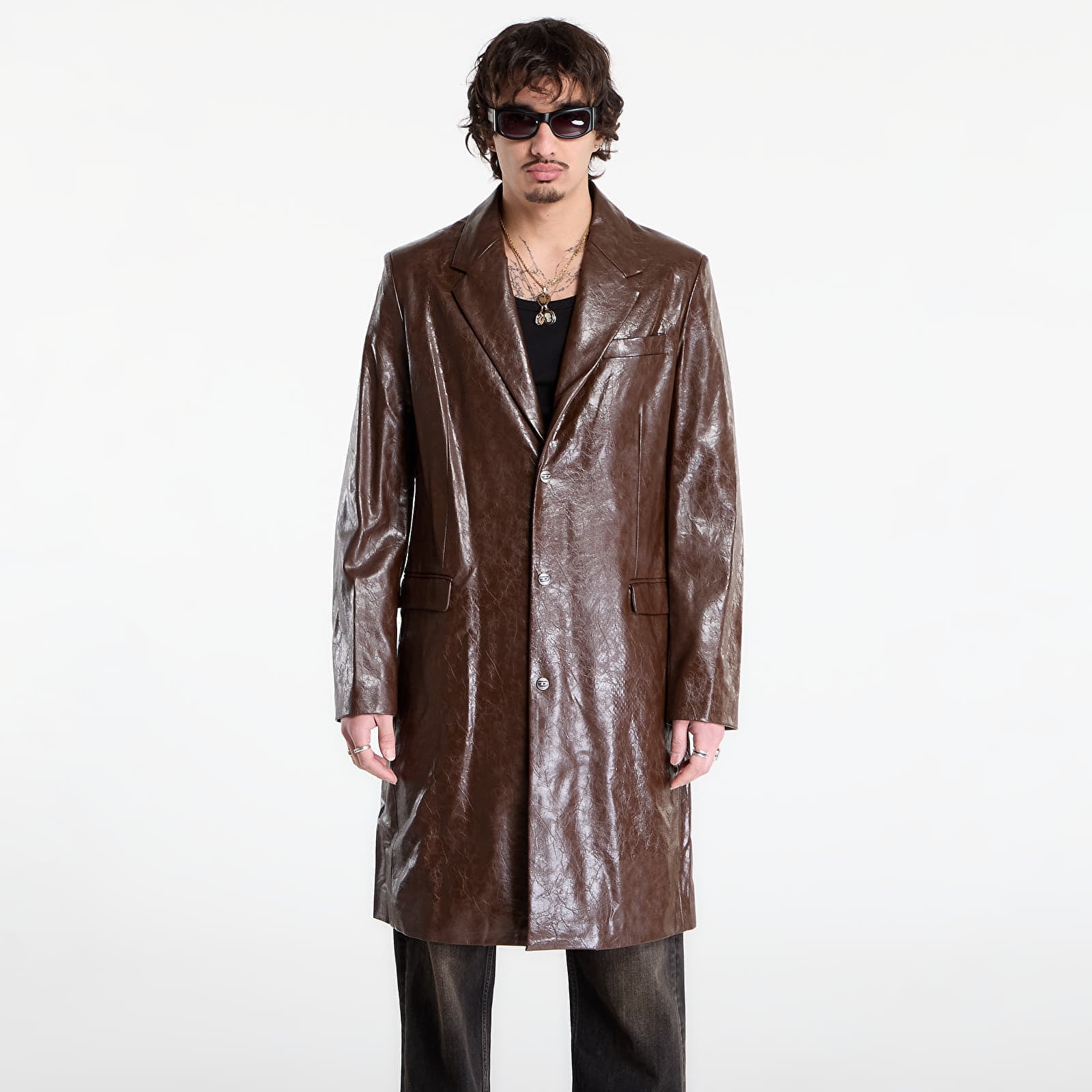 Giacca DIESEL J-Creed-Coat Jacket Chicory Coffee 48