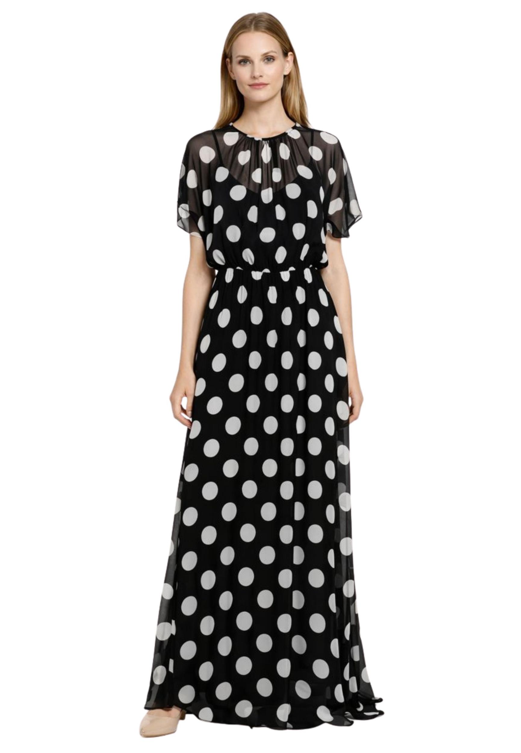 MAX MARA STUDIO Abito lungo in chiffon