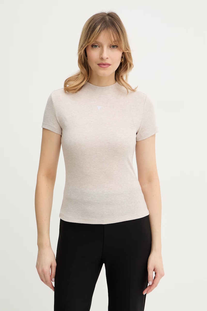 Guess maglietta con aggiunta di seta TINA