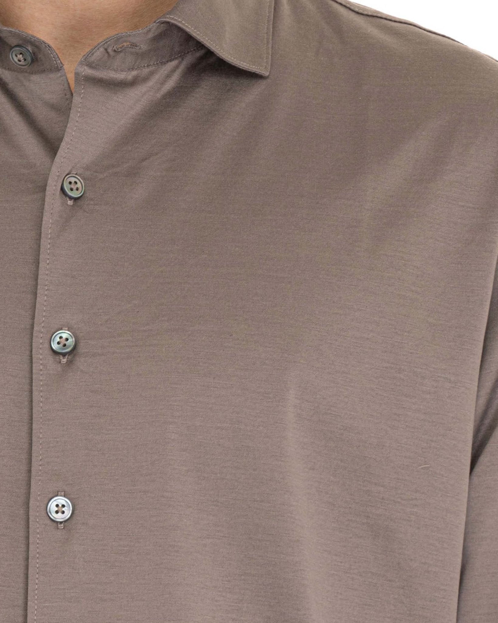 Camicia Gran Sasso Manica Lunga in Filo di Scozia 60120 : 56