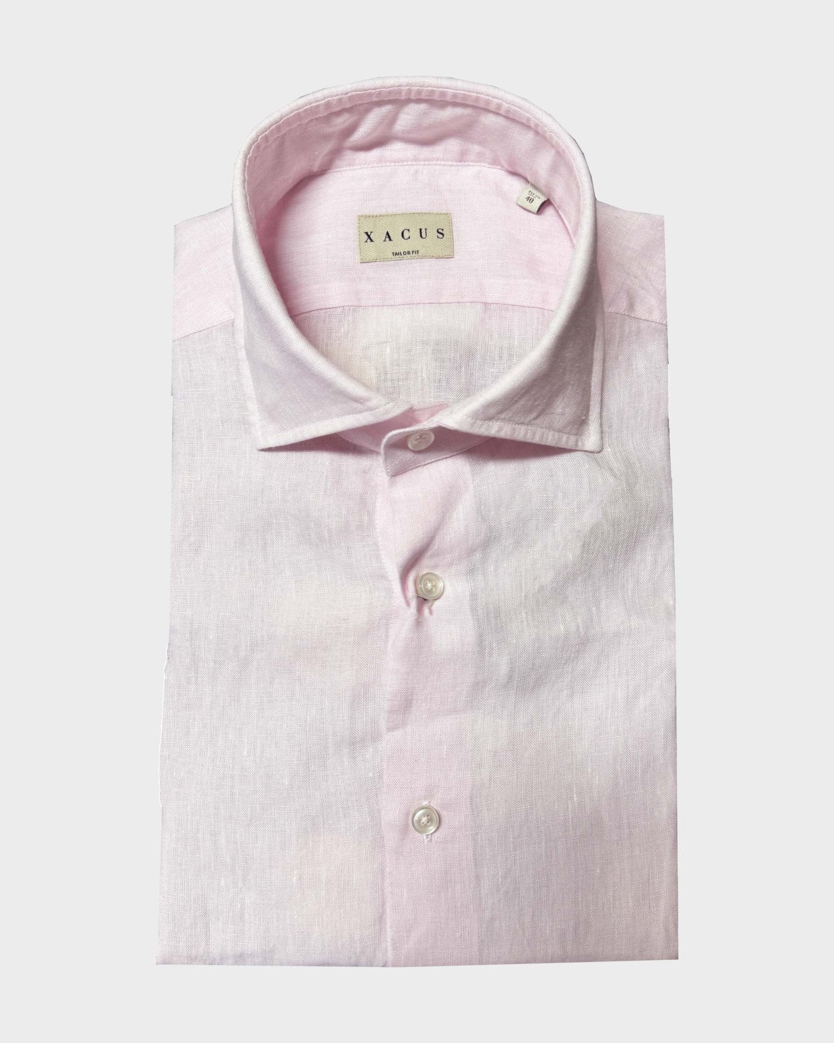 Camicia Xacus in Lino Washed : 40