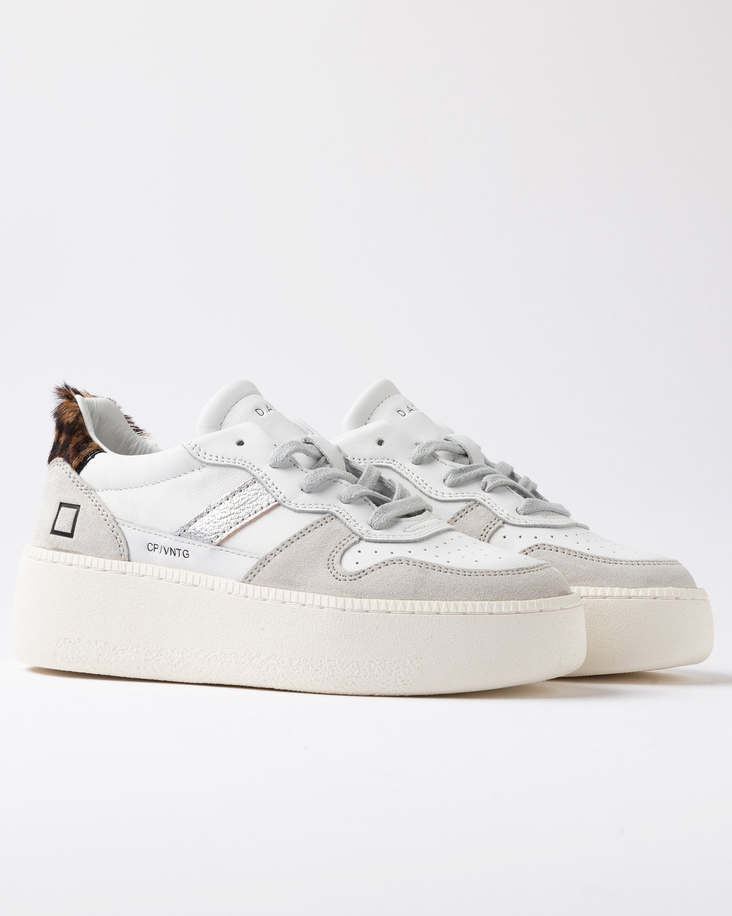 D.A.T.E. Sneakers DATE COURT PLATFORM VINTAGE CALF Leopardate : 37