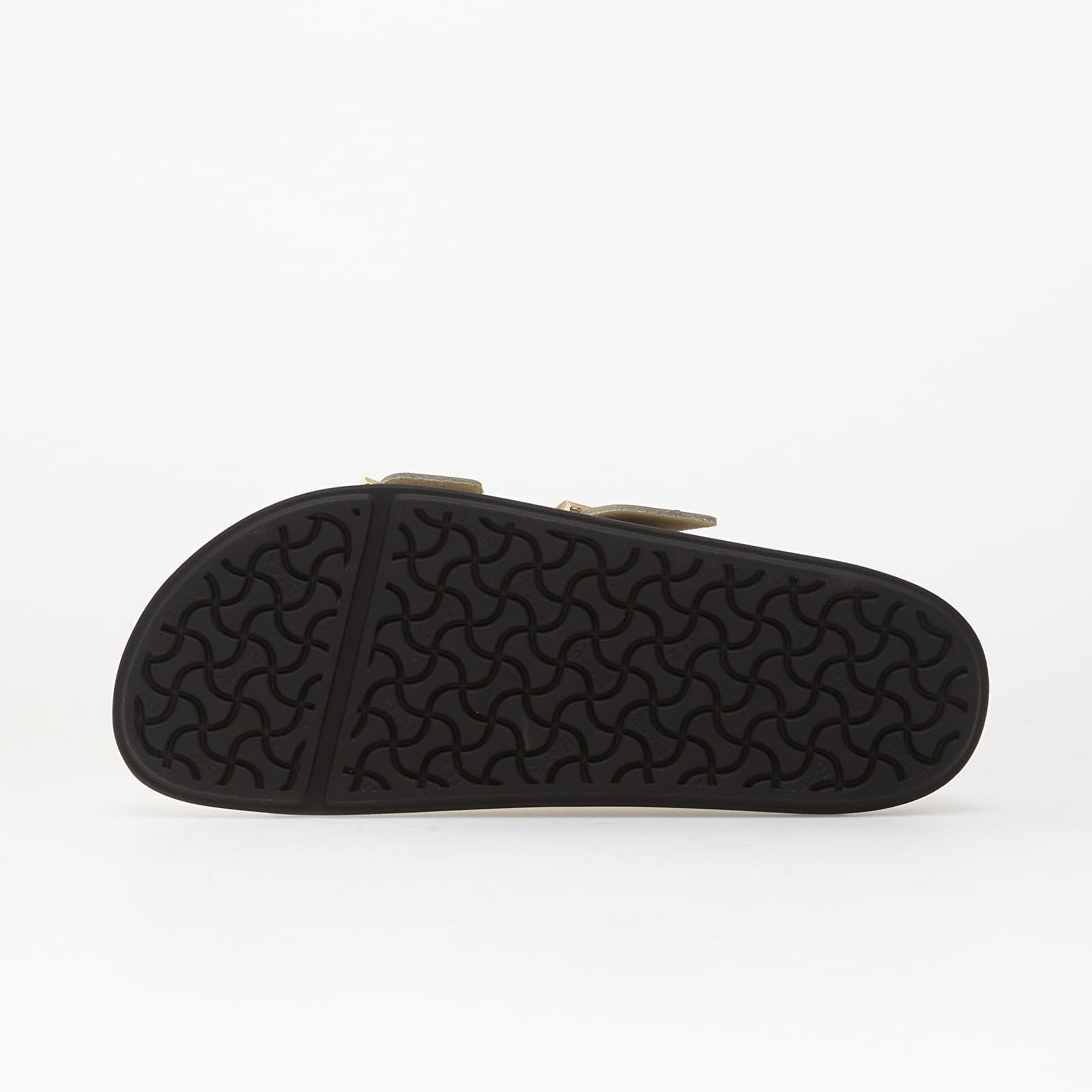 Sneakers Birkenstock Arizona Droplet Buckle Natural Leather Patent Women High-Shine Ecru