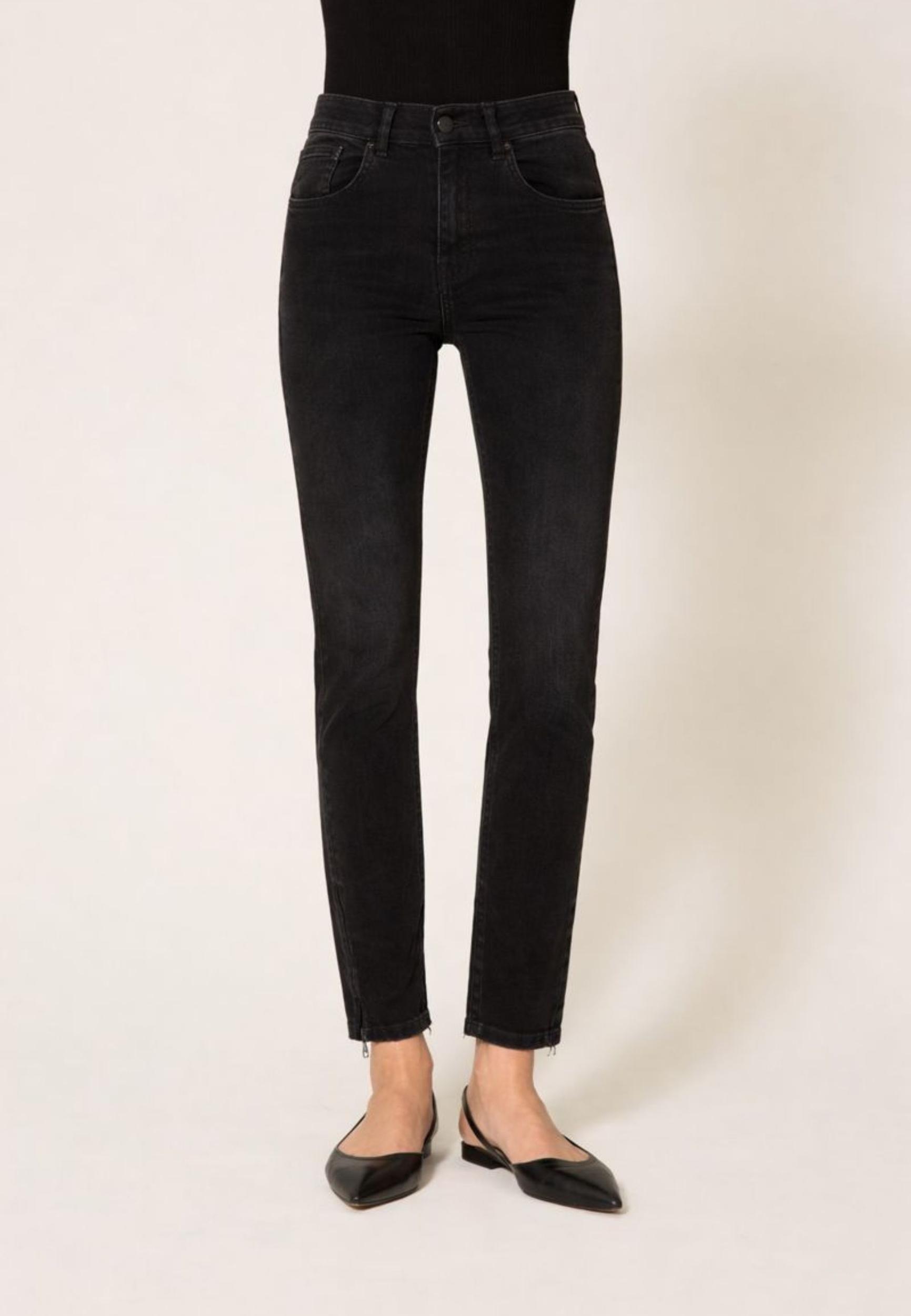 TWINSET Jeans skinny con zip Actitude