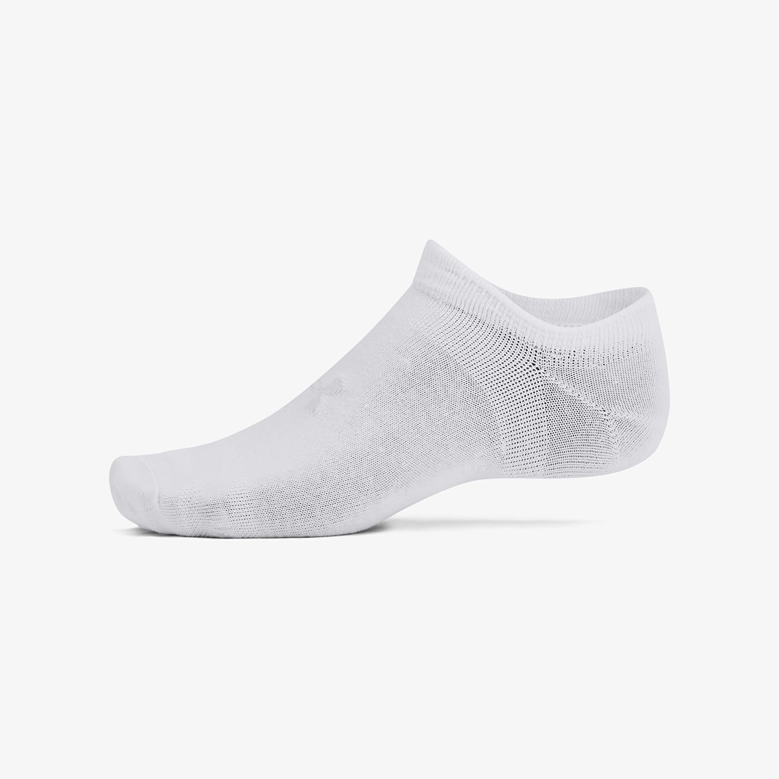 Under Armour Essential No Show 6pk White L