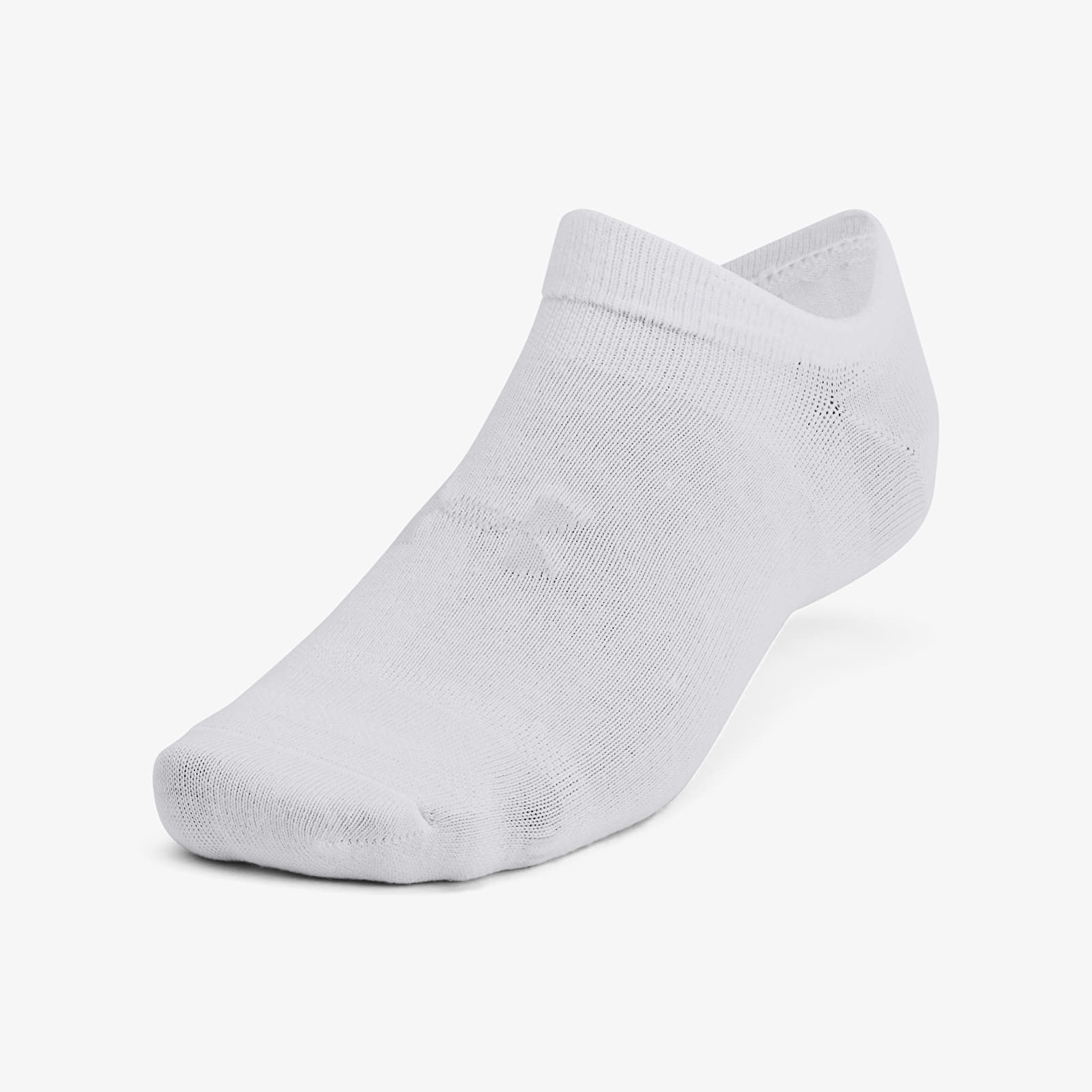 Under Armour Essential No Show 6pk White L