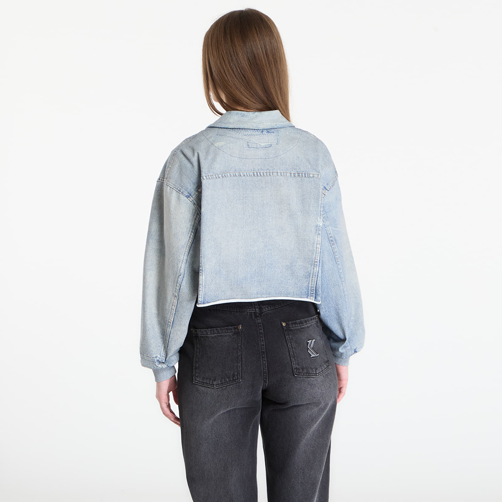 Giacca AllSaints Anders Terry Shacket Illusion Indigo 6