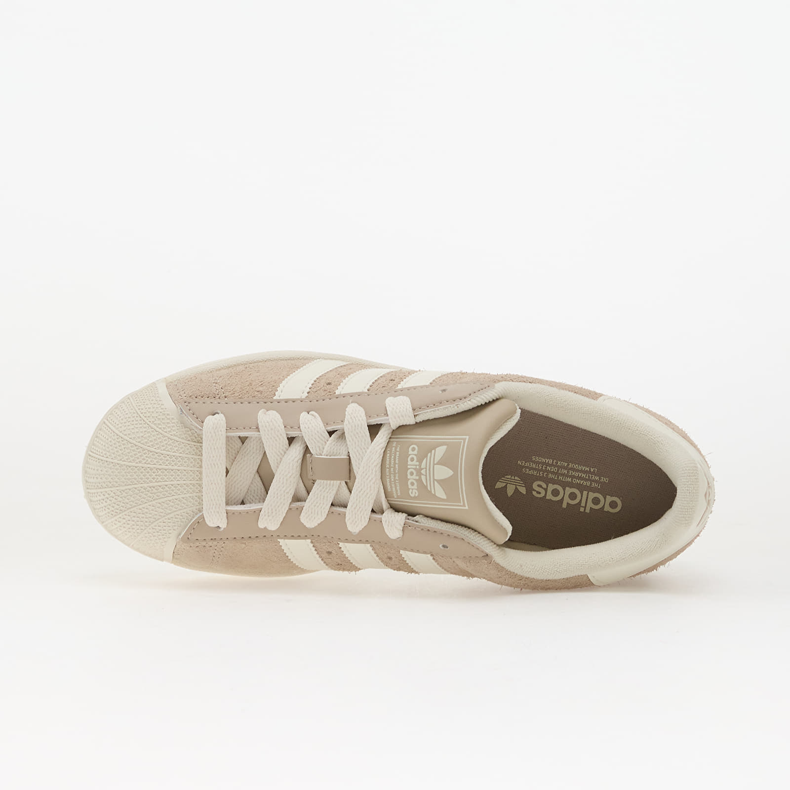 adidas Originals adidas Superstar II W Off White/ Wonder Beige/ Gold Metallic