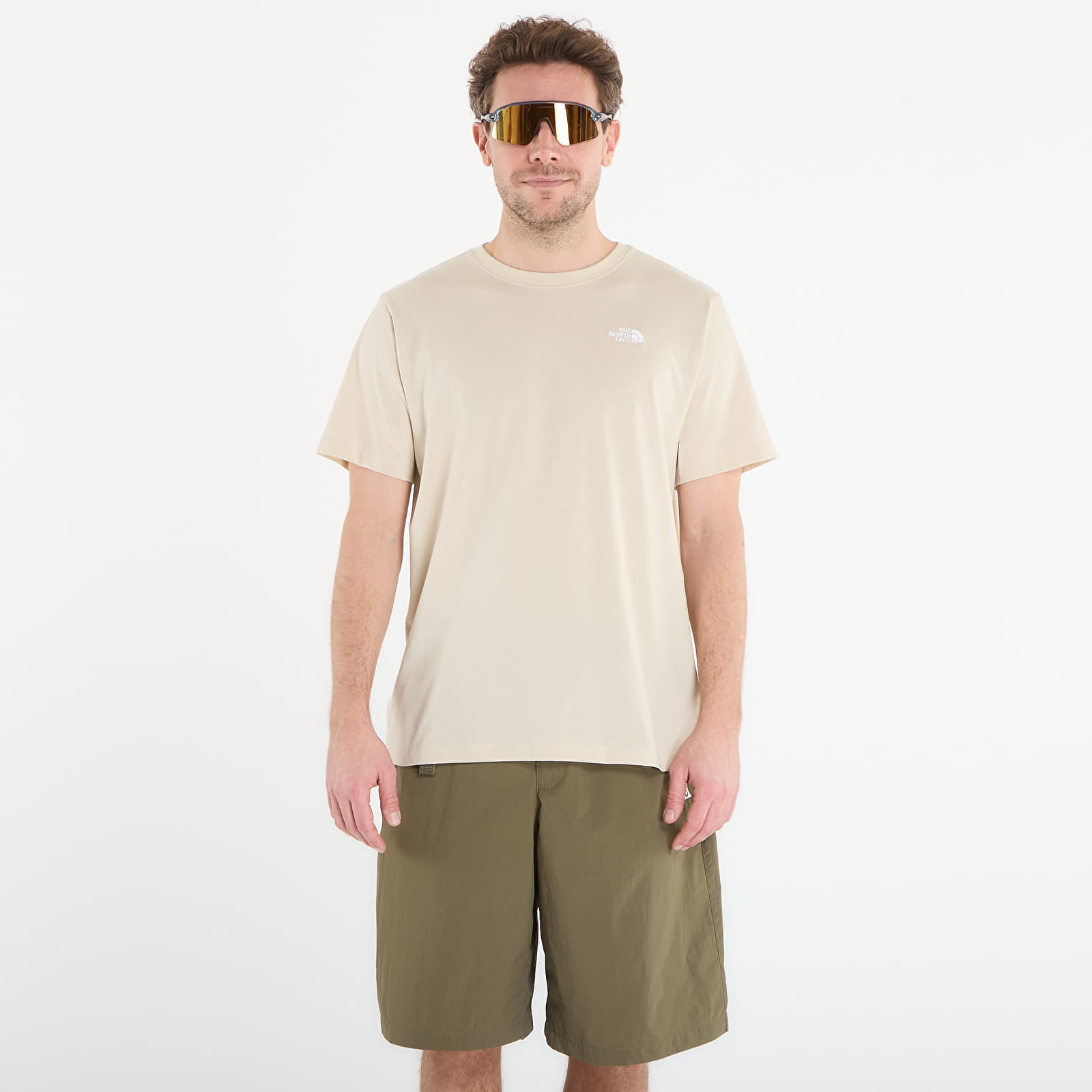 Maglietta The North Face Evolution Simple Dome Short Sleeve Tee Desert Stone XXL