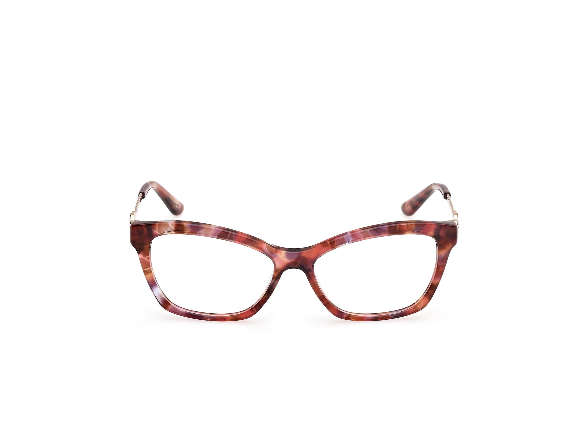 Guess Donna Guess GU50231 068 Montature da vista Acetato Rosso Squadrata Normale