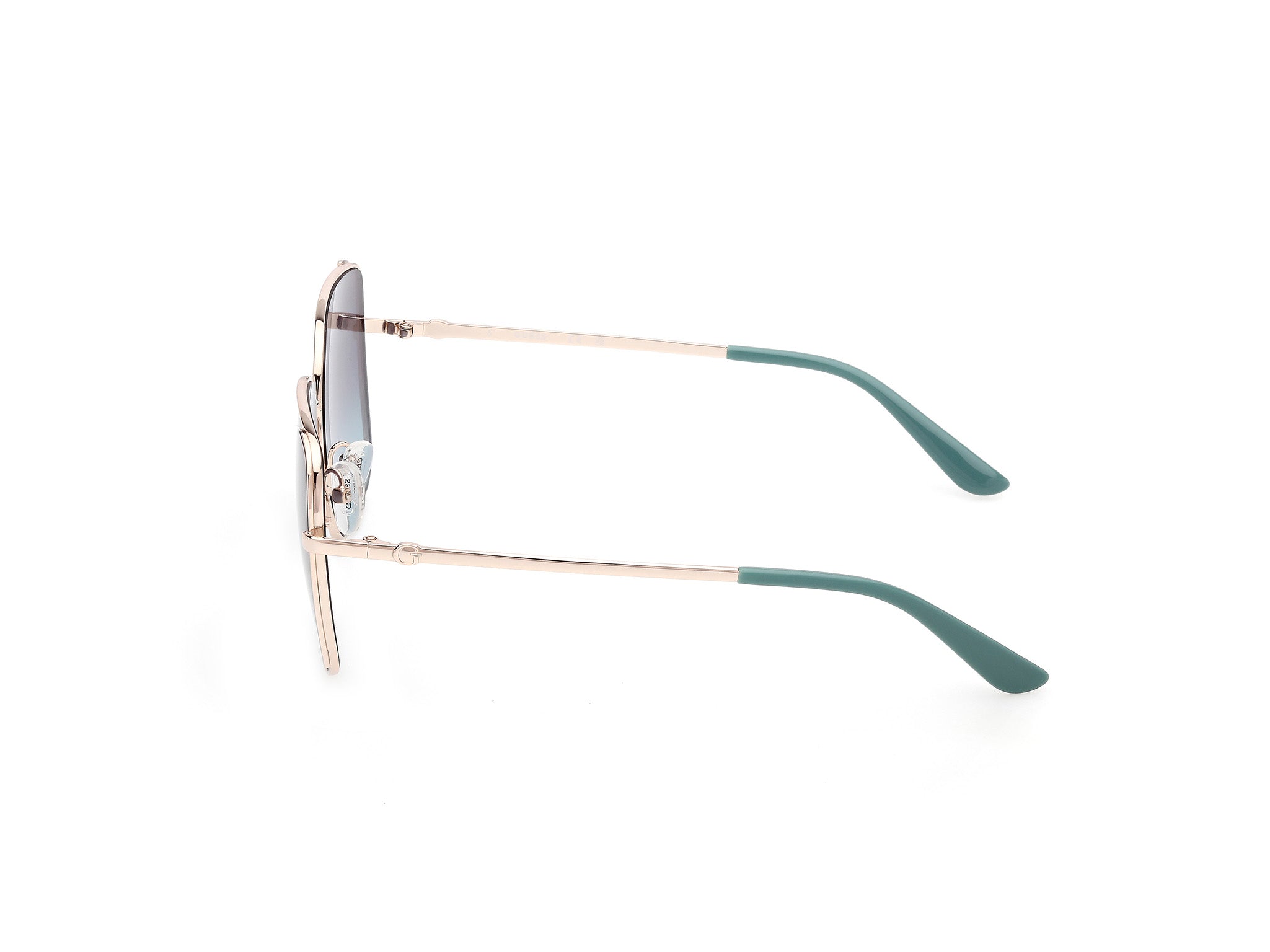 Guess Donna Guess GU00194 33W Occhiali da sole Metallo Oro Blu Squadrata Normale