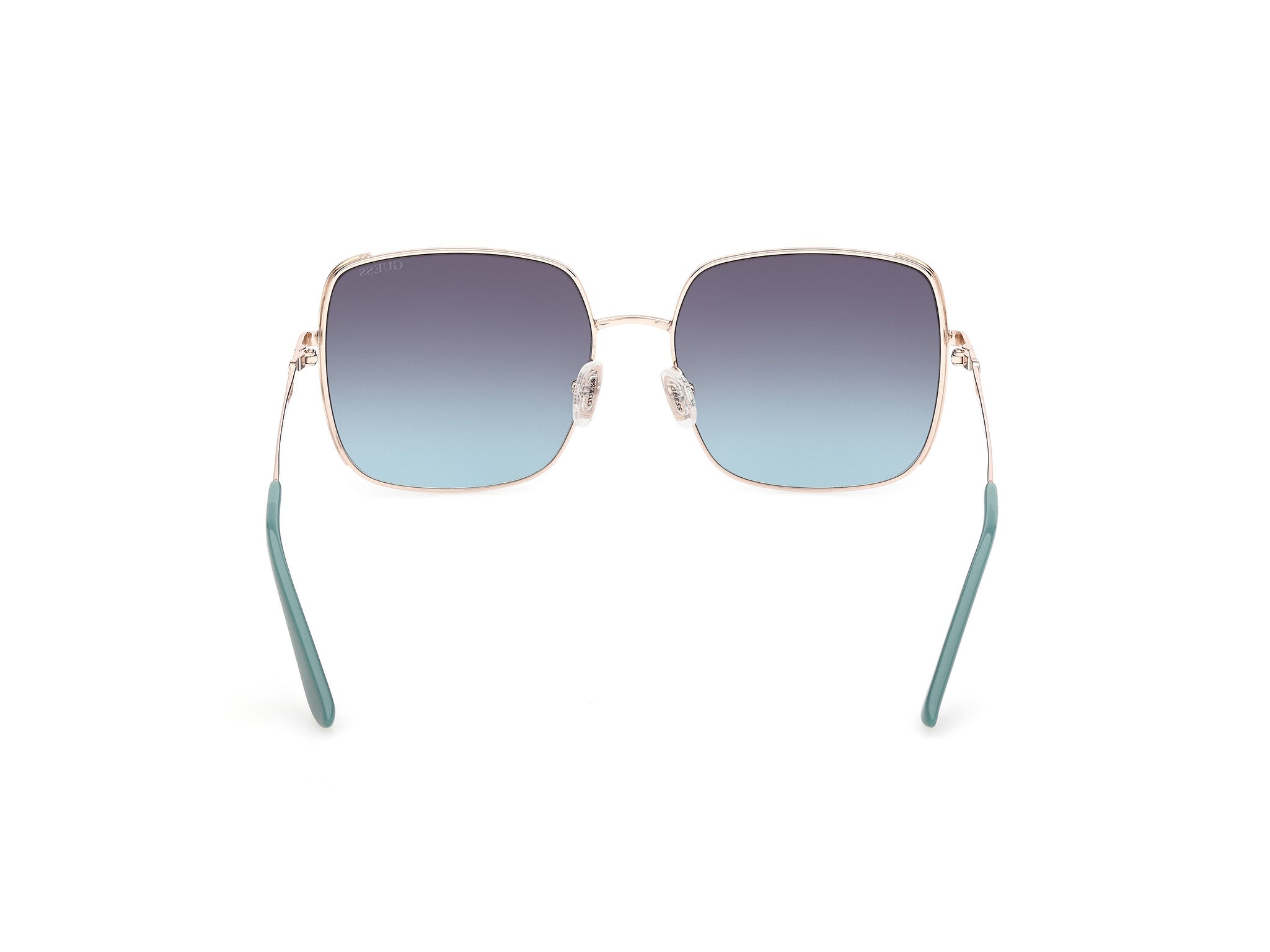 Guess Donna Guess GU00194 33W Occhiali da sole Metallo Oro Blu Squadrata Normale