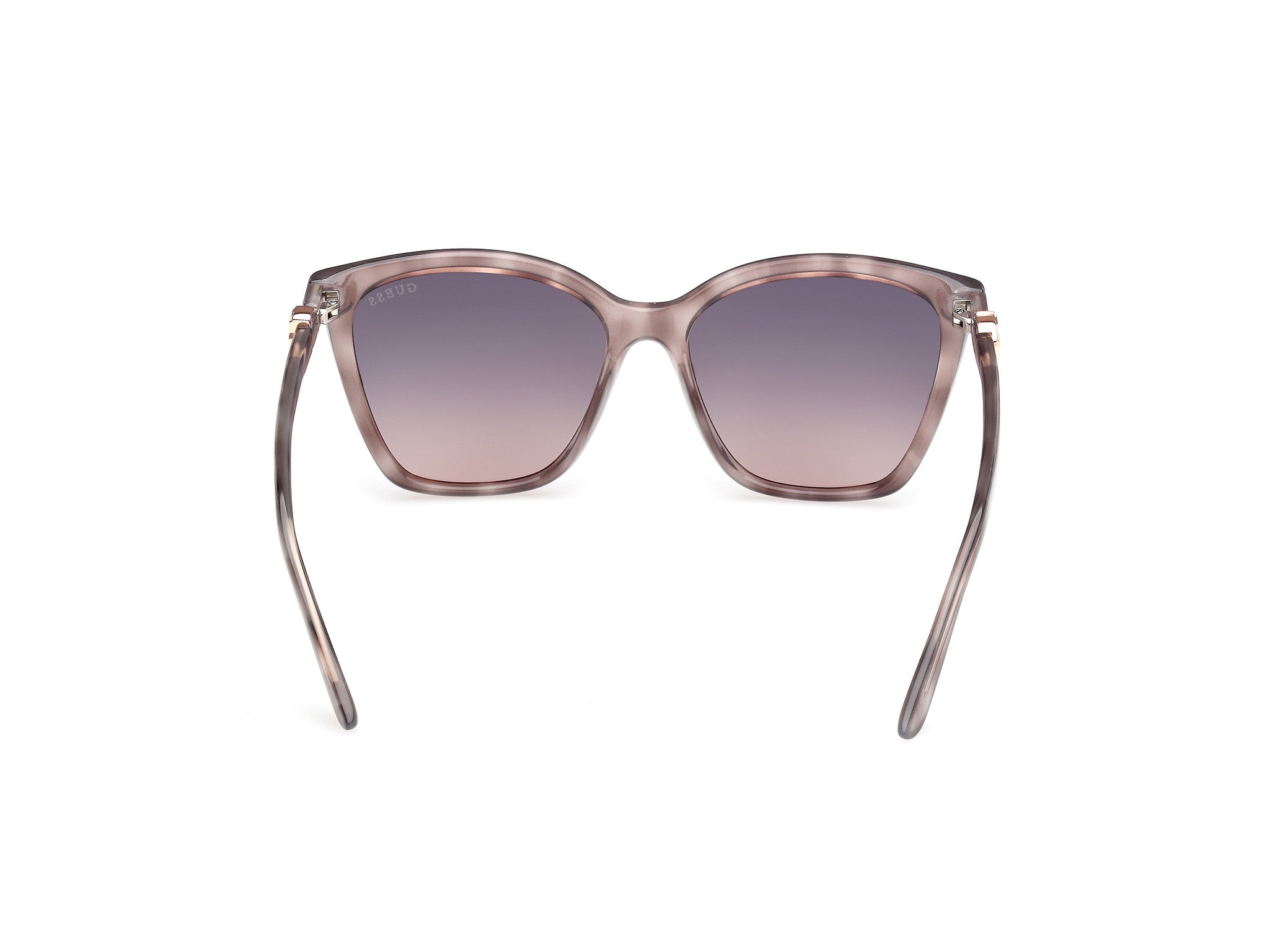 Guess Donna Guess GU00191 20B Occhiali da sole Iniettato Grigio Fumo Squadrata Normale