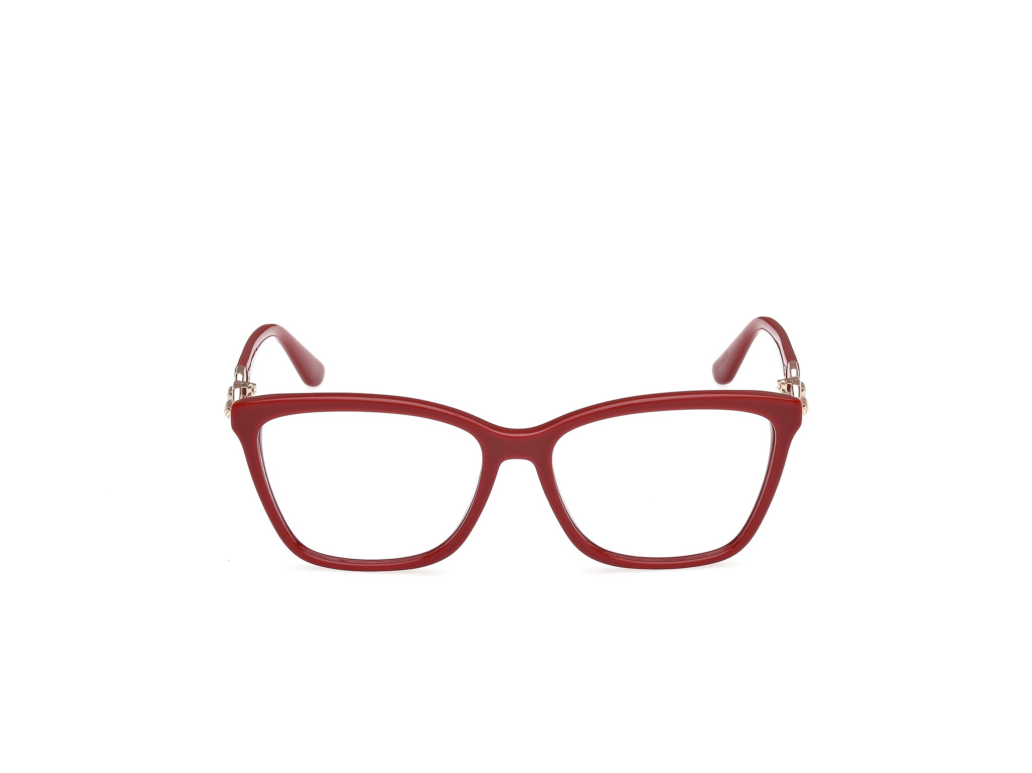 Guess Donna Guess GU50181 066 Montature da vista Acetato Rosso Squadrata Normale