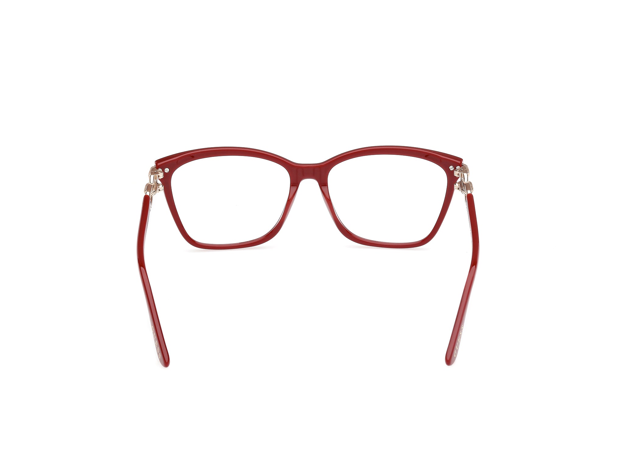Guess Donna Guess GU50181 066 Montature da vista Acetato Rosso Squadrata Normale