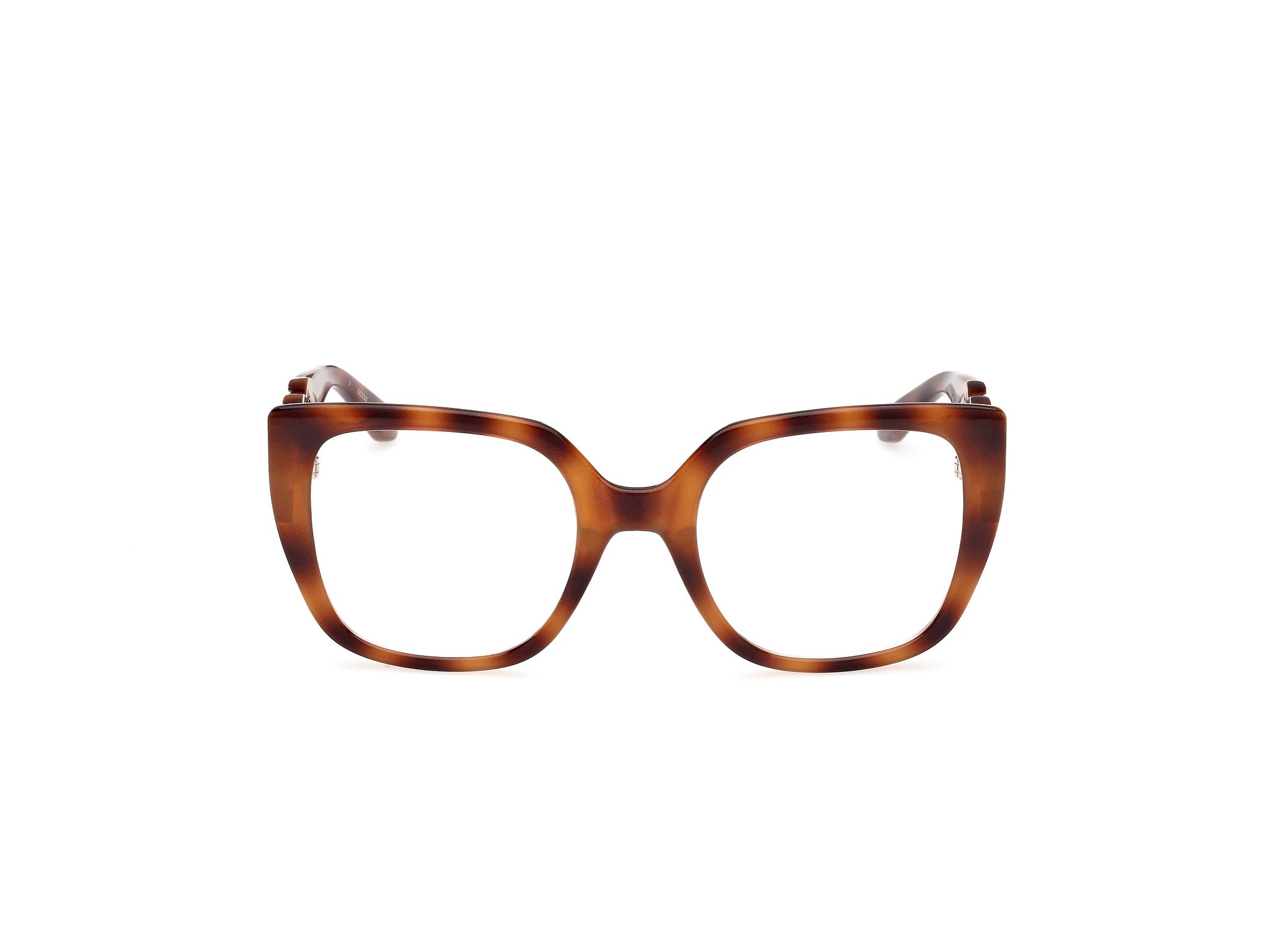 Guess Donna Guess GU50118 053 Montature da vista Iniettato Havana Squadrata Normale