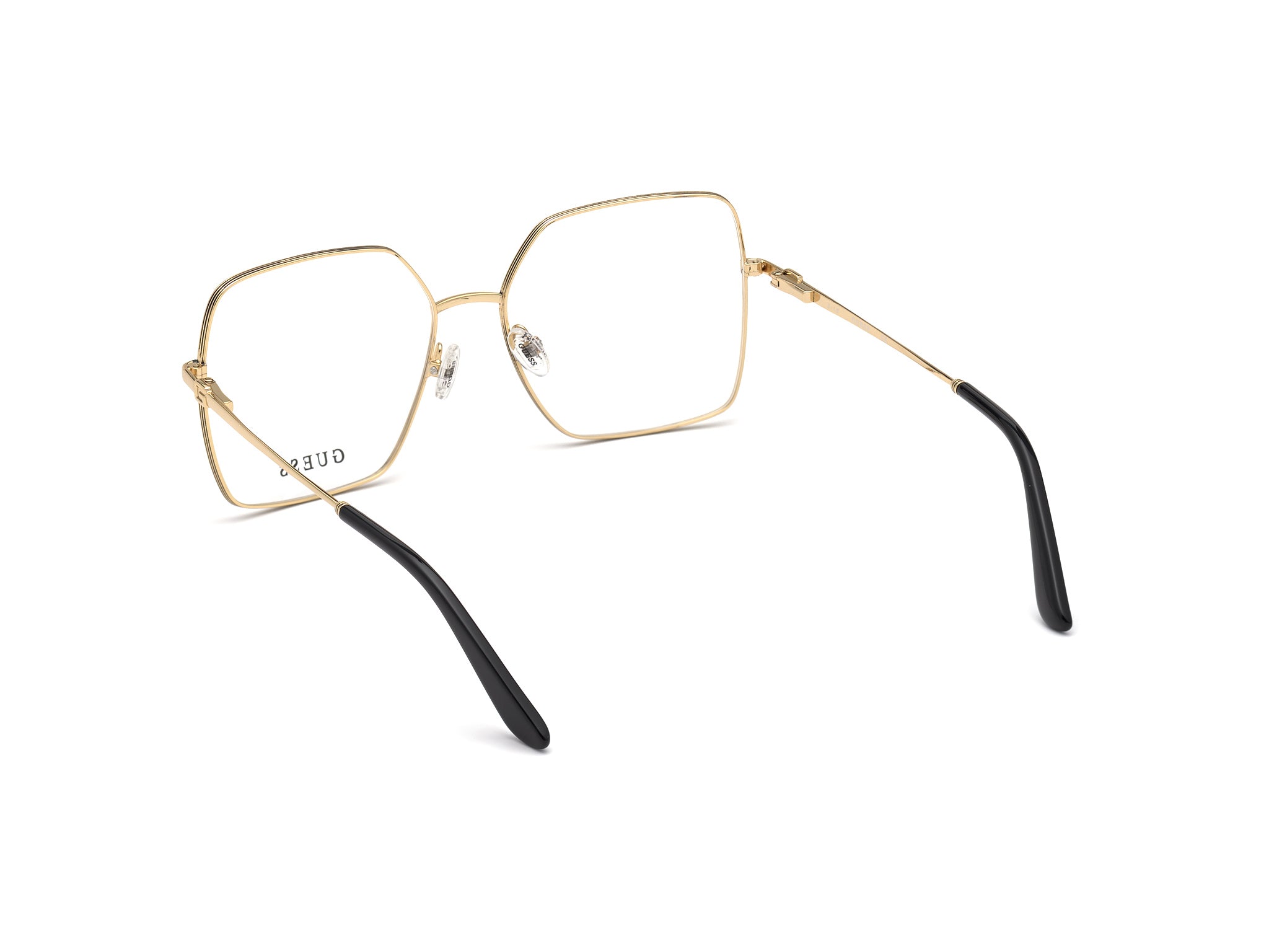 Guess Donna Guess GU2824 001 Montature da vista Metallo Nero Squadrata Normale