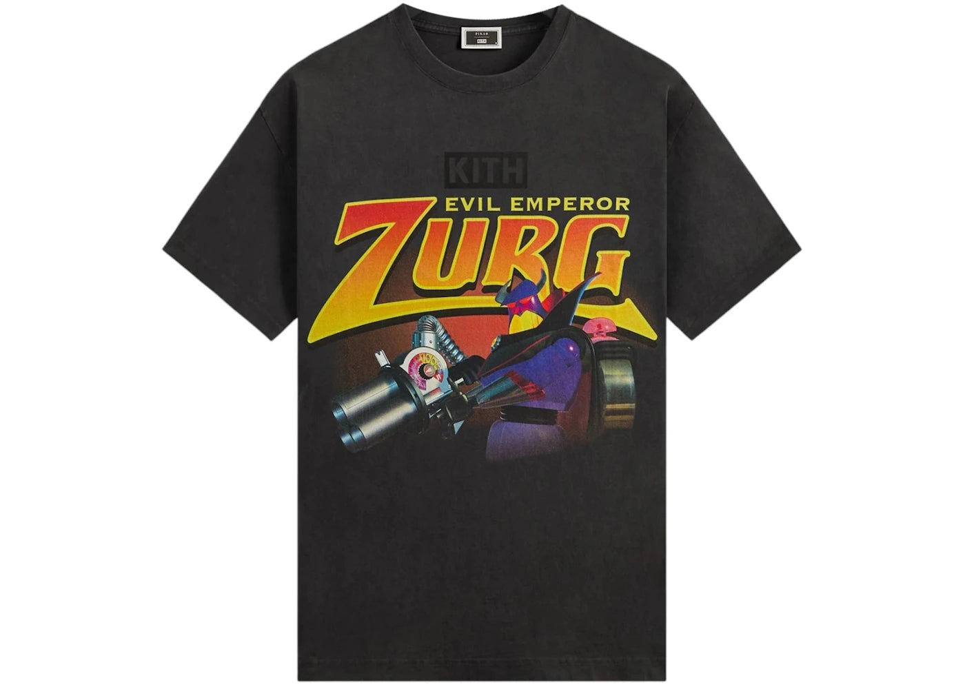 Kith x Disney Pixar Zurg Vintage Tee Black