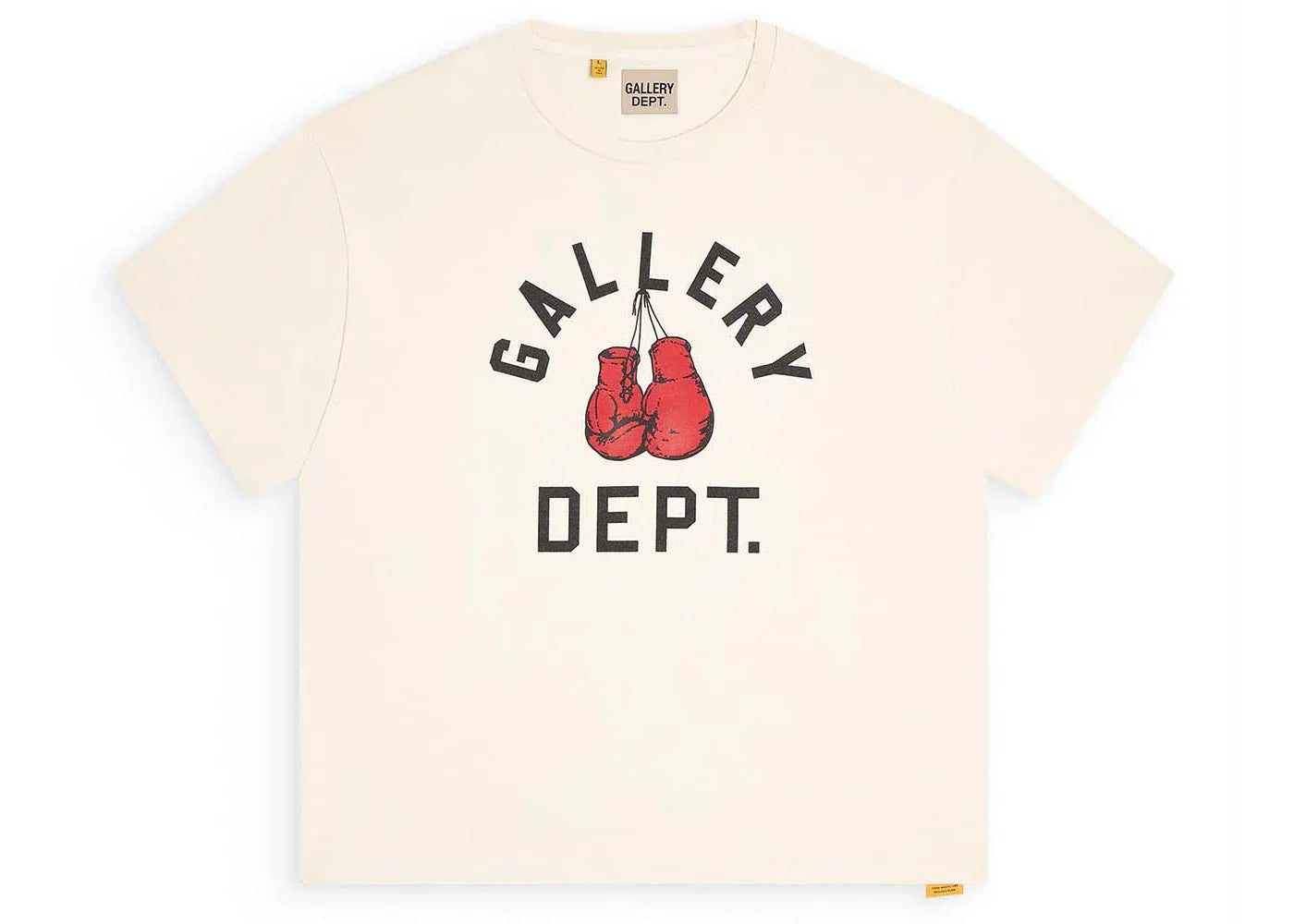 Gallery Dept. Boxing Merch Tee Cream