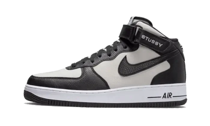Nike Air Force 1 Mid Stussy Grigio Nero