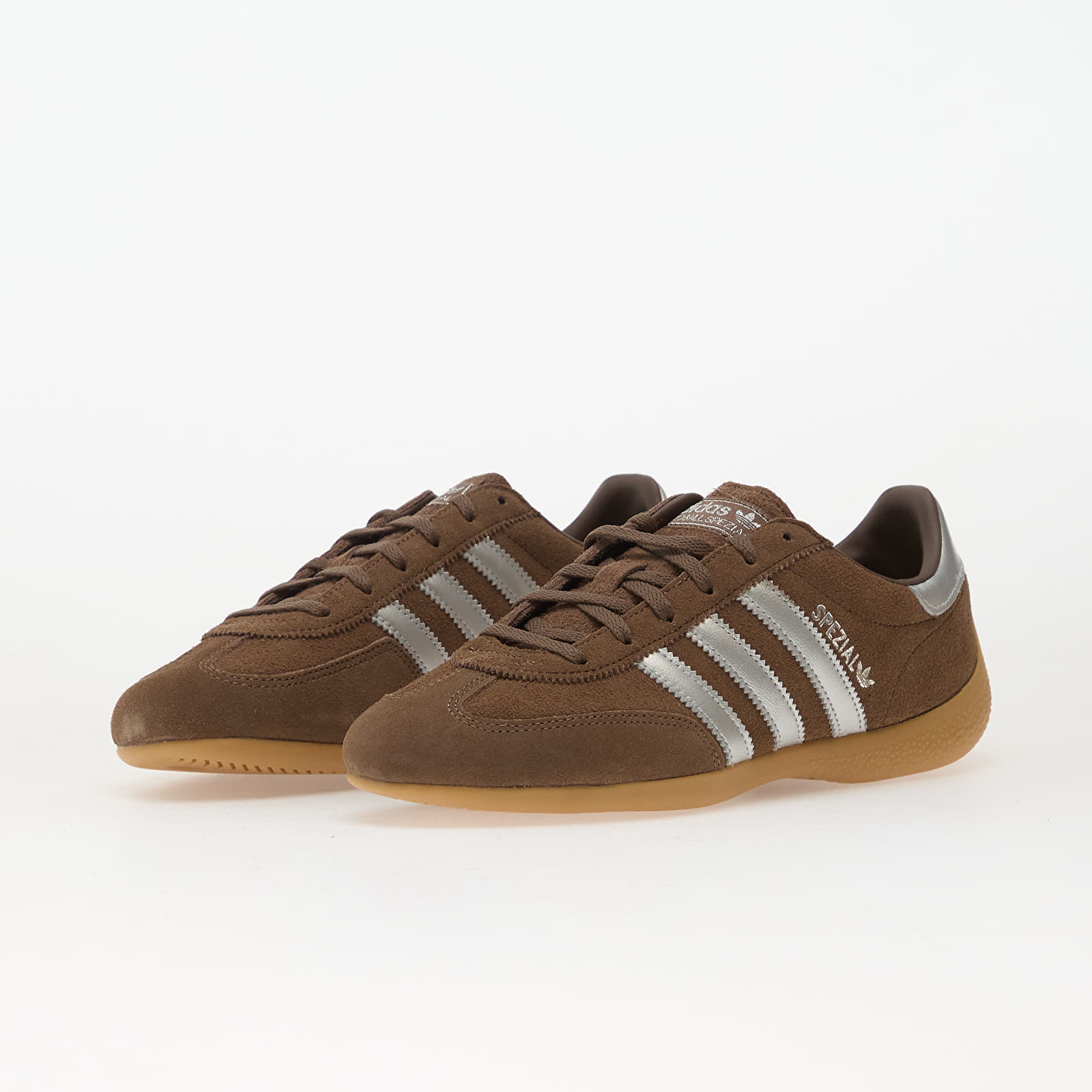 adidas Originals Sneakers adidas Handball Spezial Lo Pro W Earth Strata/ Silver Metallic/ Gum