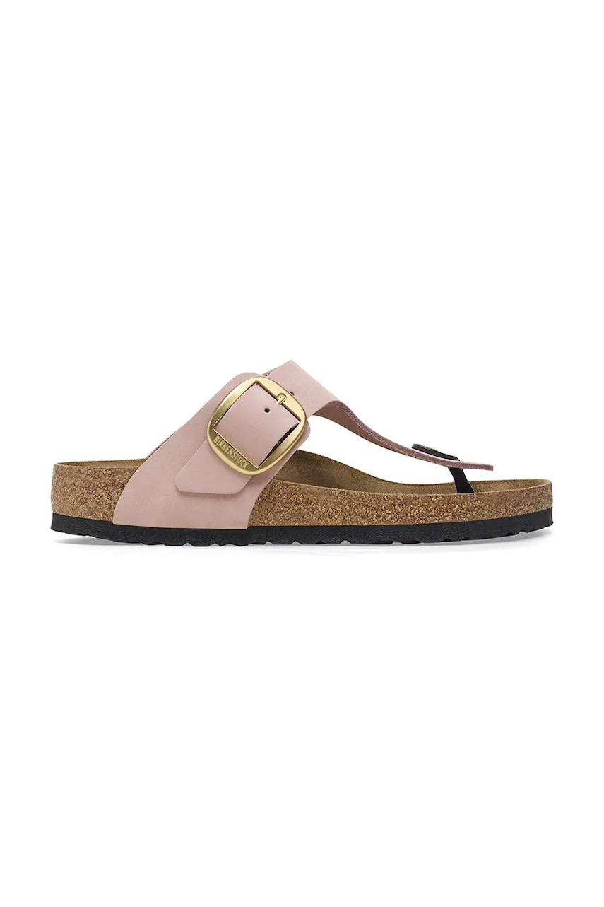 Birkenstock infradito in nabuk Gizeh Big Buckle