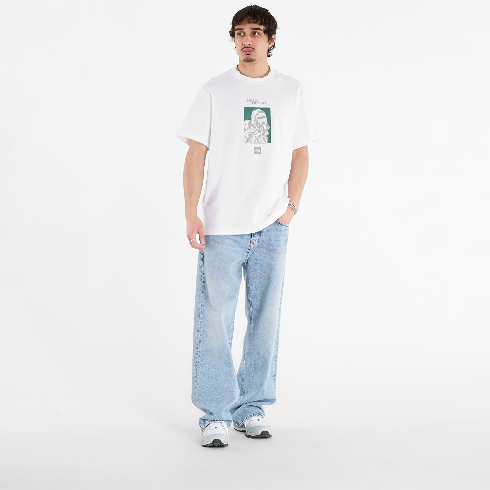 Maglietta The North Face Explorer Relaxed Short Sleeve Tee-Graphic TNF White S