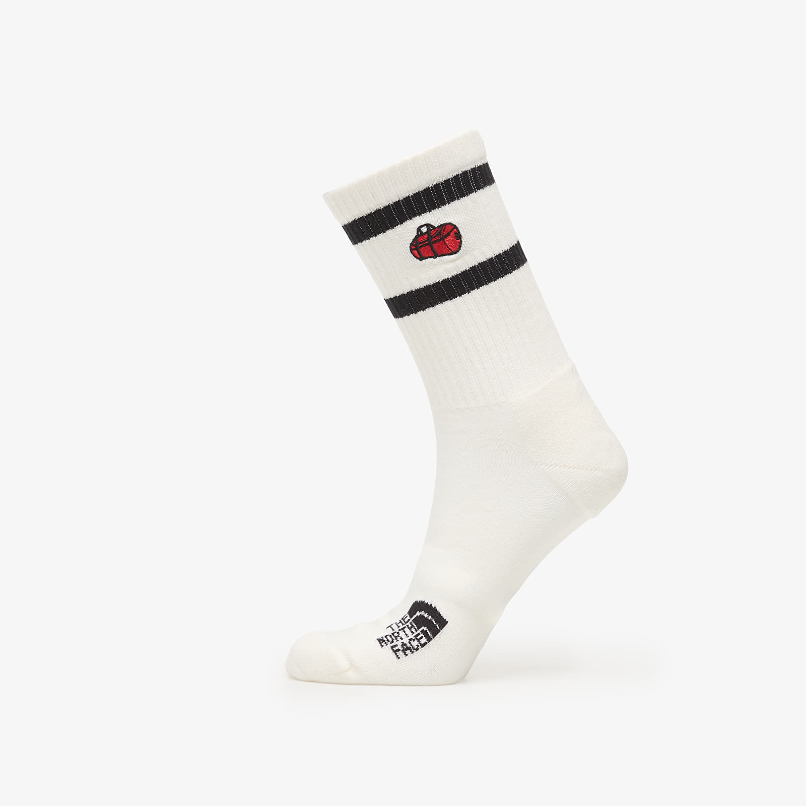 The North Face Everyday Crew TNF Icons Sock 2-Pack White Dune XS