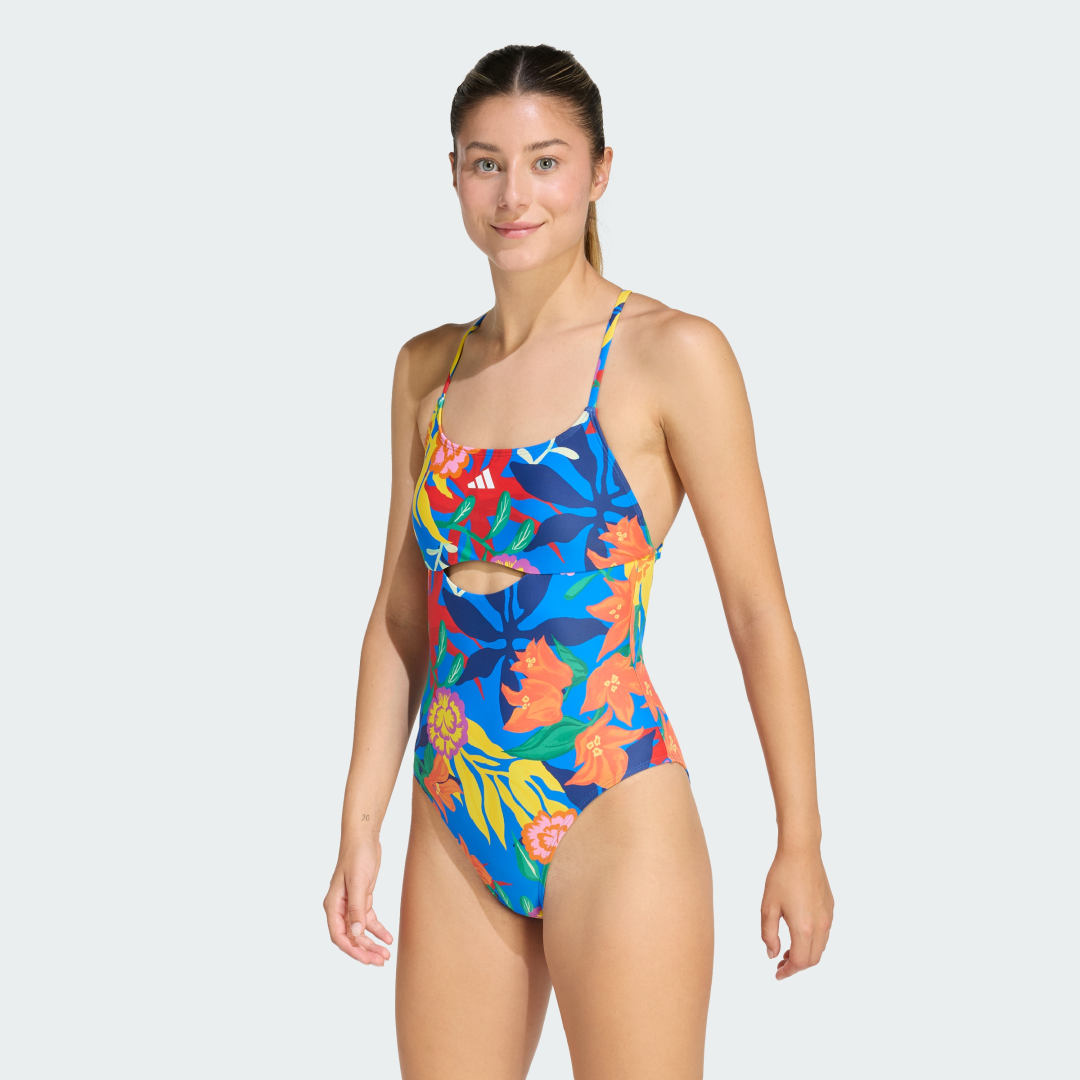 Adidas COSTUME DA BAGNO MEXICANA FLORALS TIE-BACK
