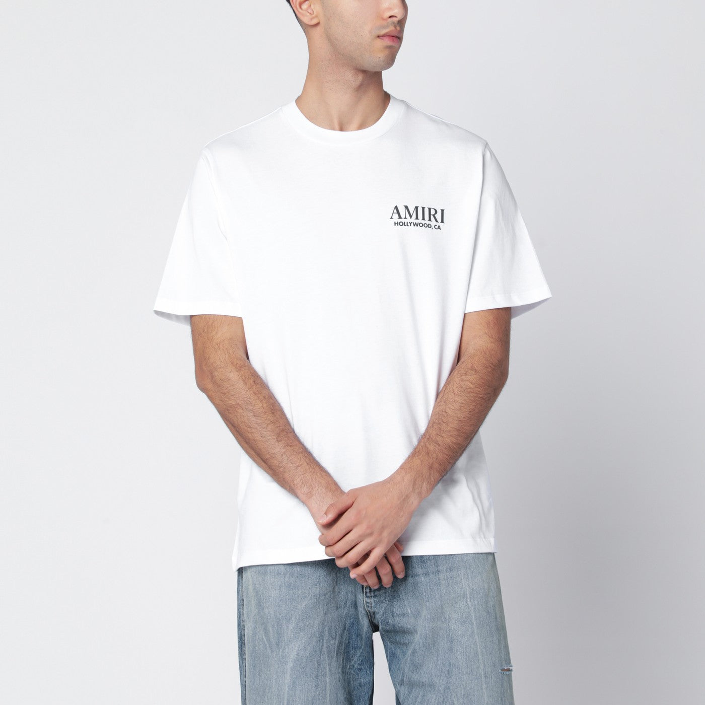 AMIRI T-shirt Bones Stacked bianca