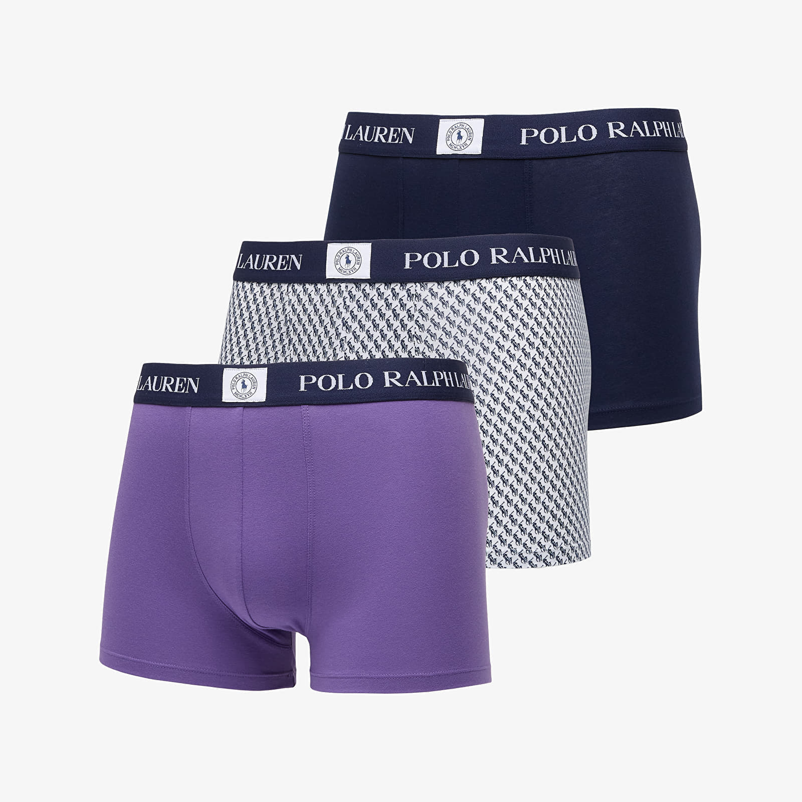 Boxer Ralph Lauren Cotton Trunk 3-Pack Multicolor S
