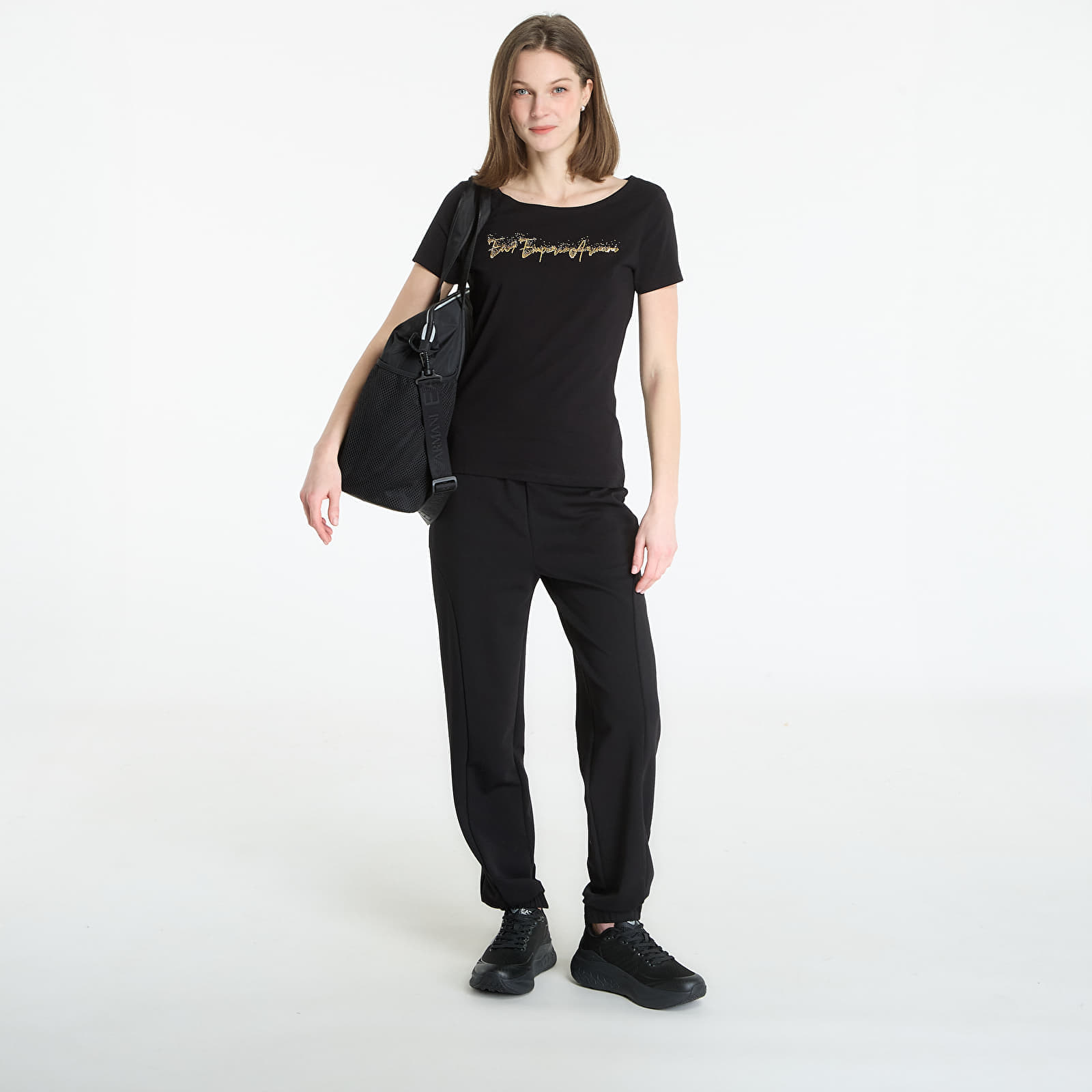 Maglietta EA7 Emporio Armani Train Logo T-Shirt Black M