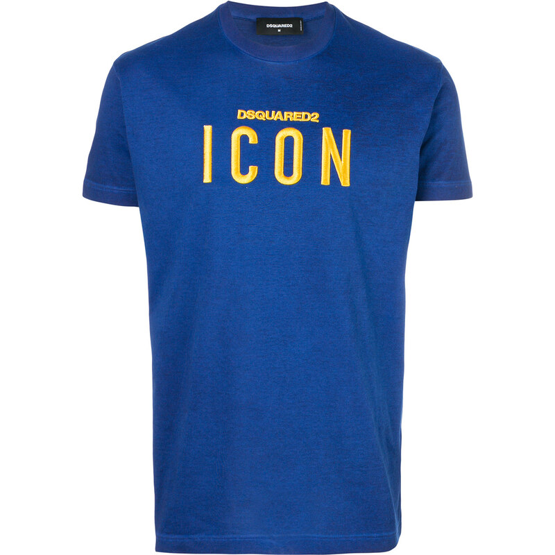 Dsquared2 T-shirt ricamata 'ICON' Uomo