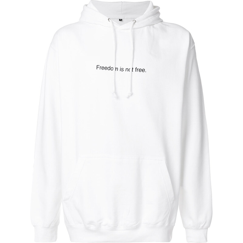 Felpa con cappuccio 'Freedom Is Not Free' Uomo