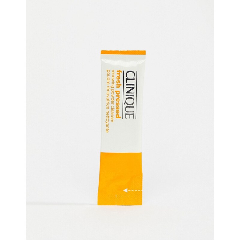 Clinique - Fresh Pressed Pure Vitamin C 5% - Detergente rigenerante in polvere da 0,5 g x 28-Nessun colore