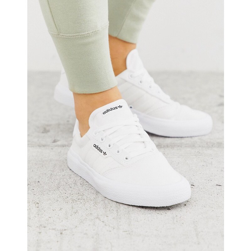 adidas Originals - 3MC - Sneakers triplo bianco
