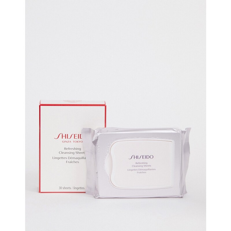 Shiseido - Salviette detergenti rinfrescanti (30 pezzi)-Nessun colore