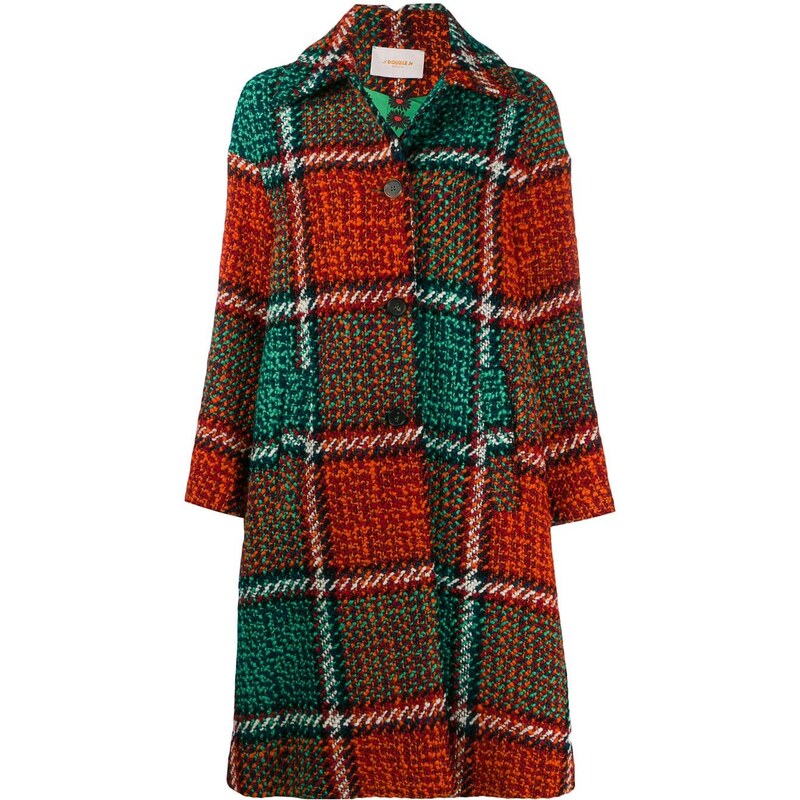 Cappotto Scozzese Cappotti A Quadri 2019 Cappotto Tartan Blu