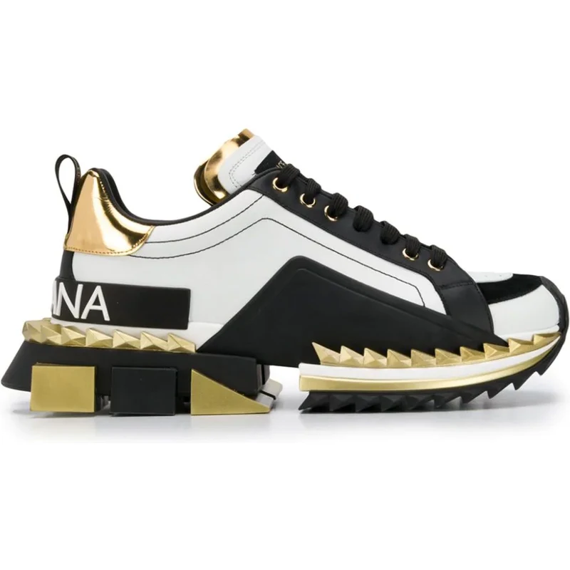 Sneakers Uomo Dolce E Gabbana Scarpe Dorate Dolce Gabbana D&G