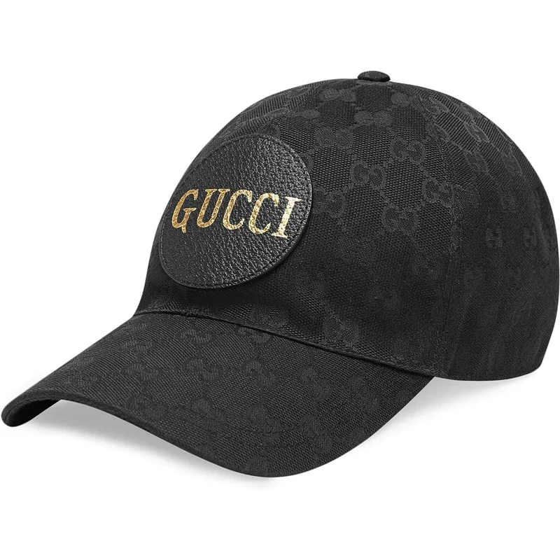 Gucci Cappello da baseball con logo GG Nero