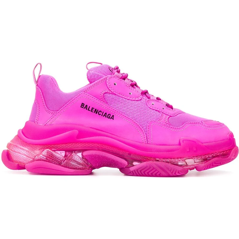 Balenciaga Sneakers Triple S Rosa. Uomo Stileo