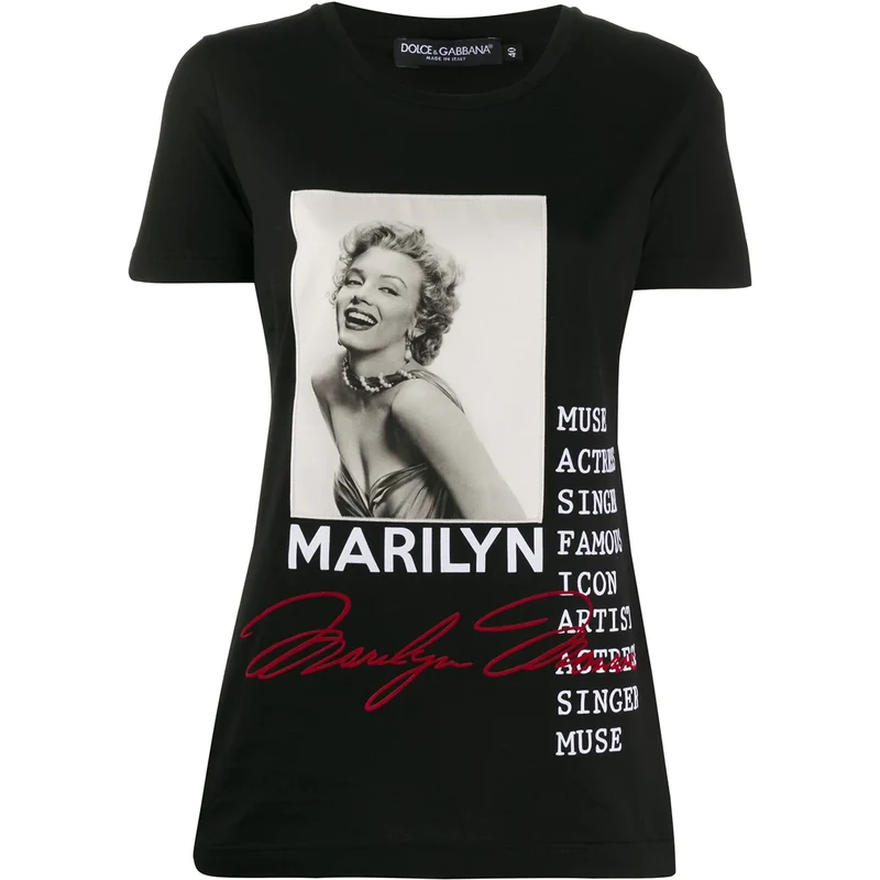 Dolce & Gabbana D&G Dolce & Gabbana T-shirt Marilyn Monroe con