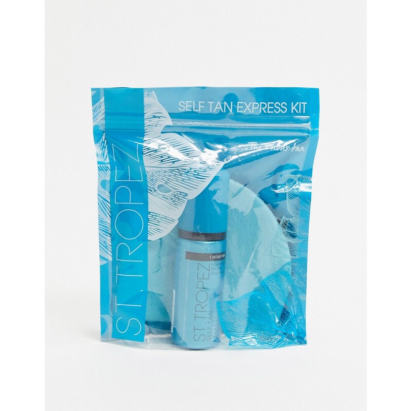 St. Tropez - Kit mini con autoabbronzante Express 1 ora da 50 ml e guanto per applicazione-Nessun colore