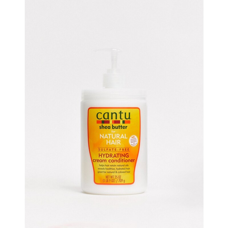 Cantu - Balsamo in crema idratante per capelli naturali con burro di karité - Formato salone 25 once-Nessun colore